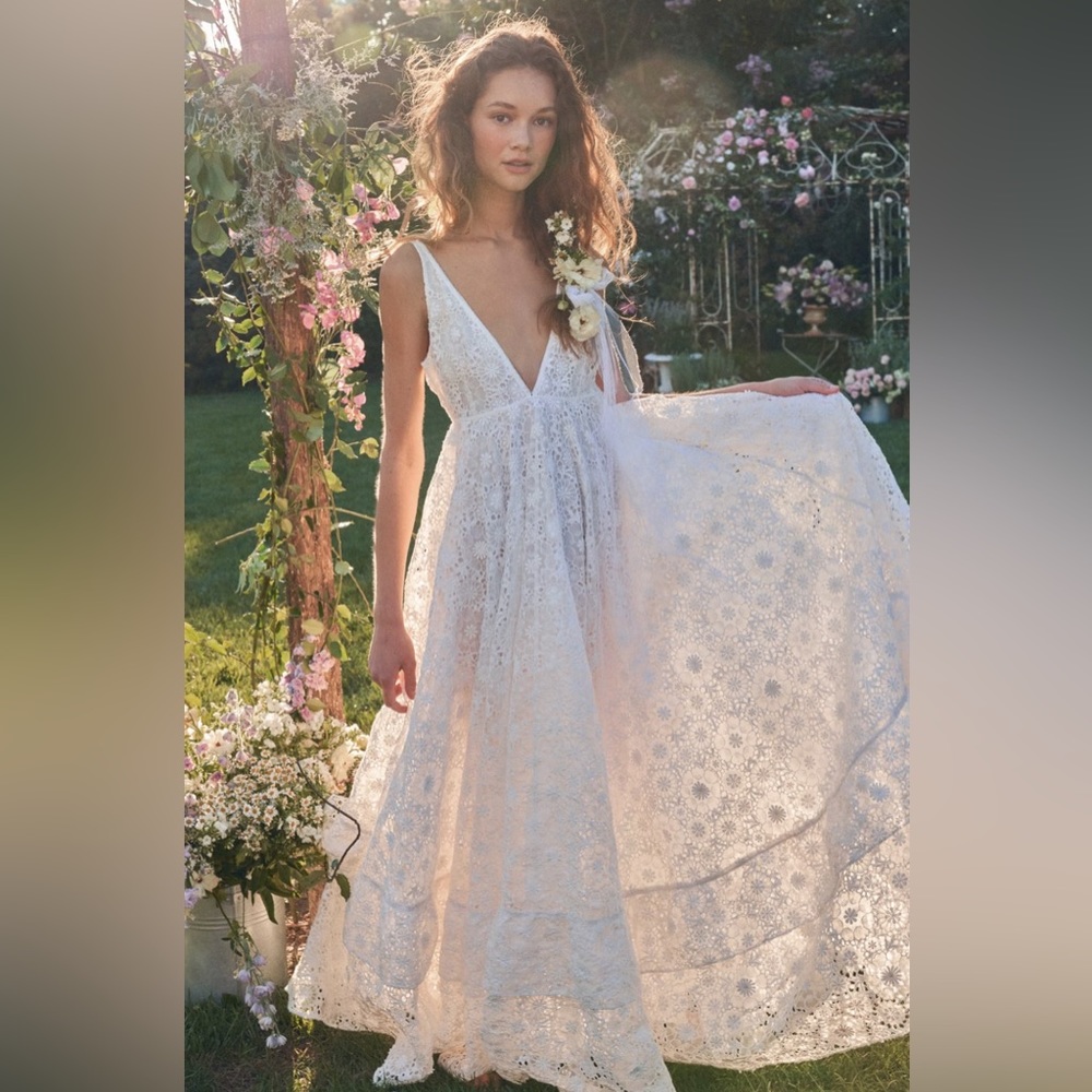 LoveShackFancy Devyn Gown Free People